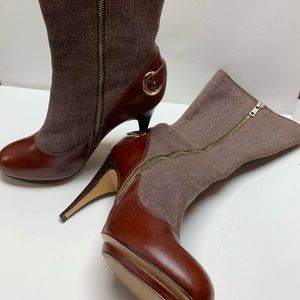 C. Label heeled boots